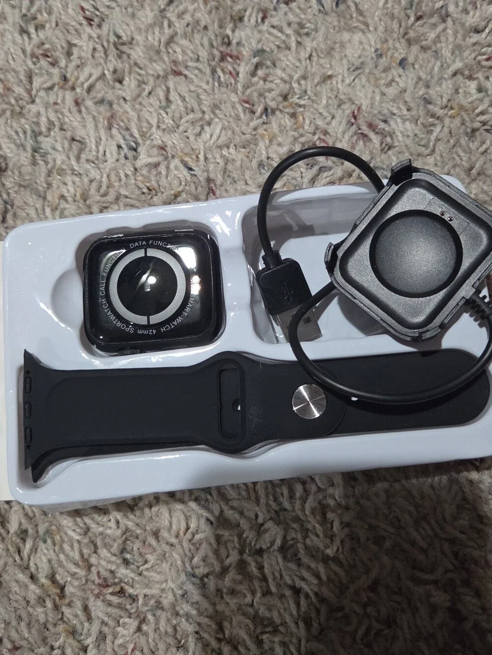 Smartwatch With Camera-black